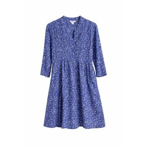 April Cornell Fit & Flare Mini Dress Women's Small Pockets Boho Cottagecore